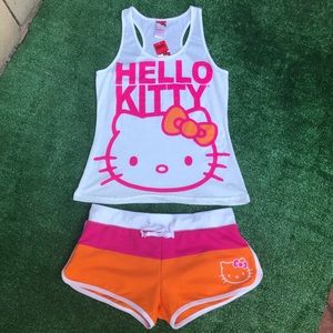 NWT Hello Kitty Sleep Lounge Set Large